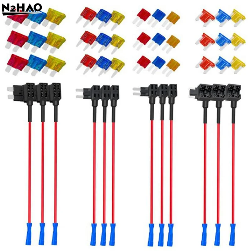 2PCS Plastic 12V Fu…