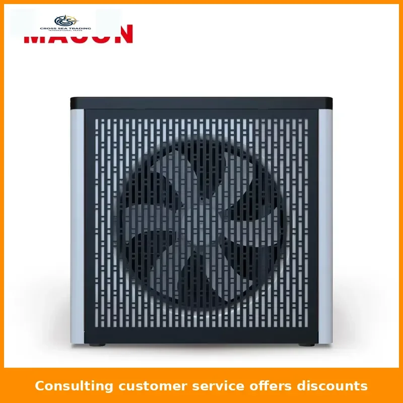 R32 Mini Air Source 7 kW High-Efficiency Metal Electric Tankless Heat Pump Pool Heater Suitable for Outdoor Residential and