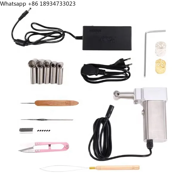 High Efficiency Dreadlock Machine for Locs Electric Dreadlocks Interlocking Maker Machine Making Extension