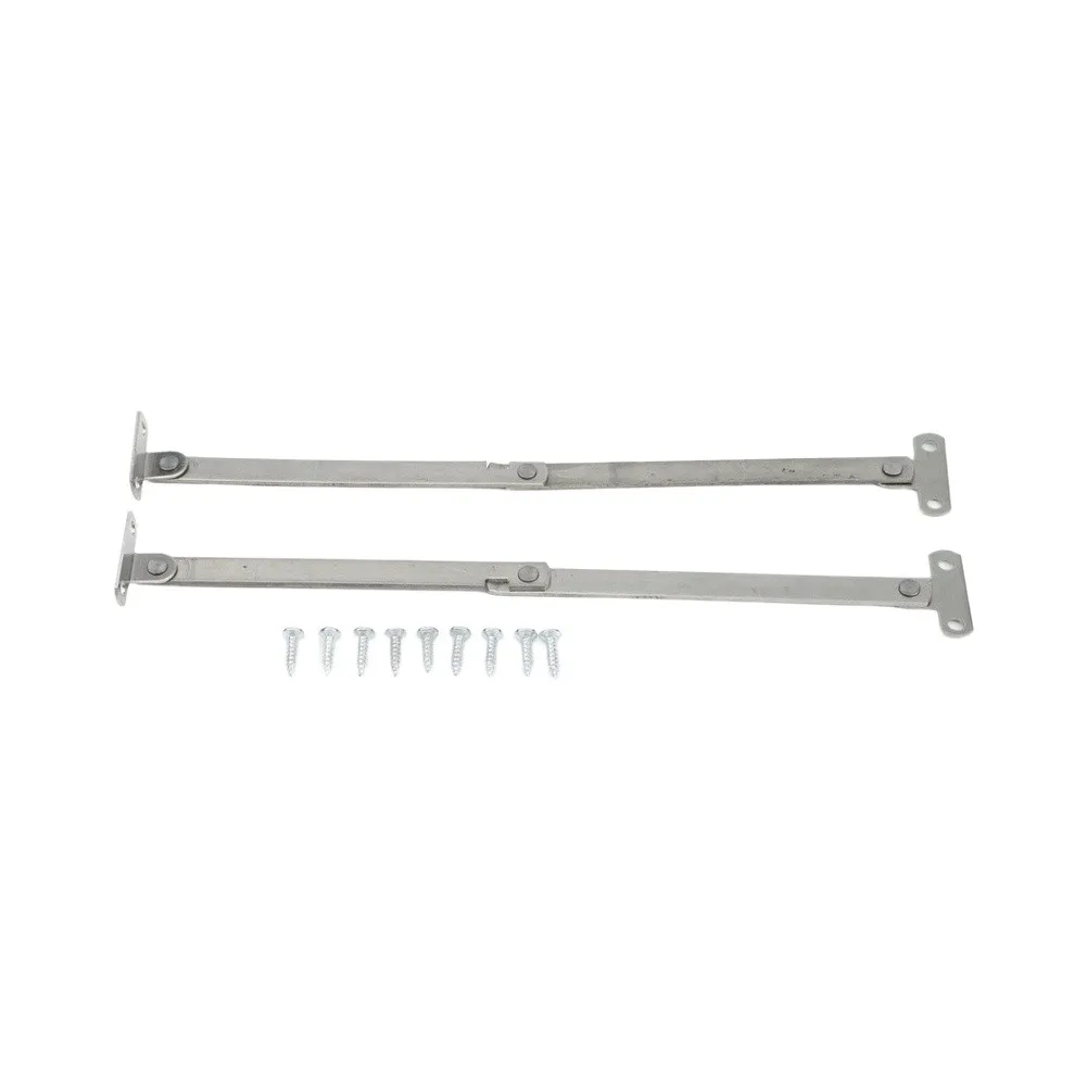 High Quality Brand New Door Stay Hinges Left&Right Lift Up Movable Door Stainless Steel Support Two-fold High Quality