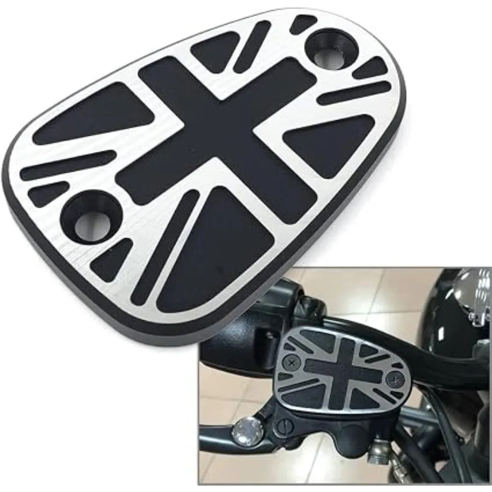 Motor Brake Reservoir Master Cylinder Disc Cap Cover Protector Brake Fluid Cover Ail Oil Cup Cover for Bonneville Bobo T120 T100 view 4