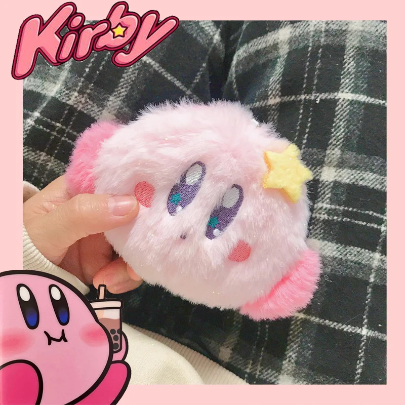 

Kawaii Anime Star Kirbys Great Christmas Sword Kirby Stuffed Peluche Plug High Quality Toilet Toys A Friend's Birthday Present