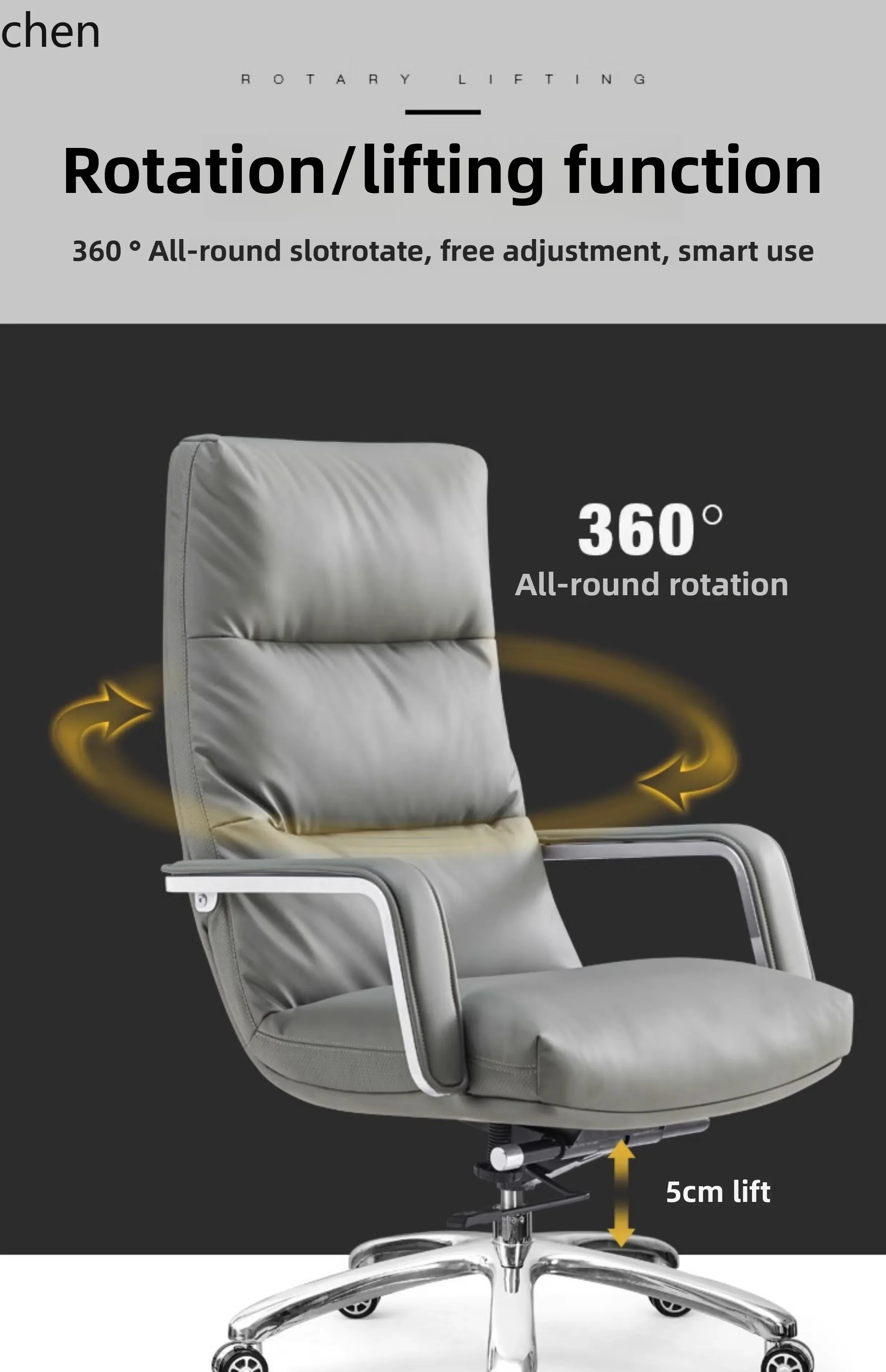 D15- office boss chair home study dormitory computer swivel chair comfortable and sedentary
