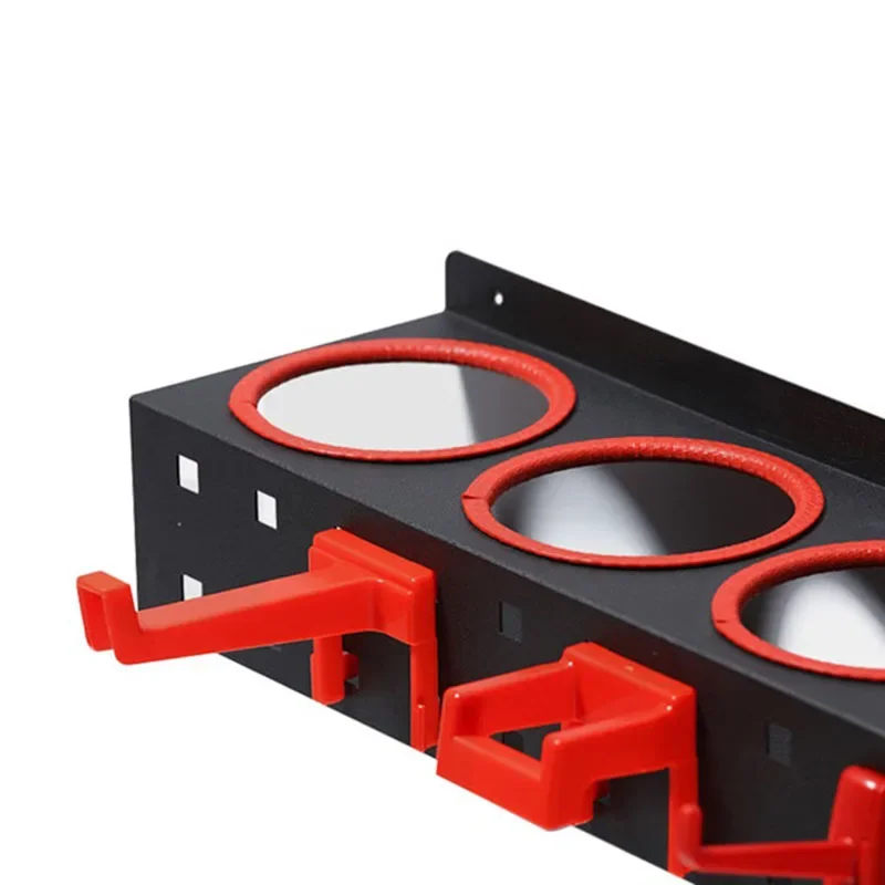 Spray Bottle Storage Rack Abrasive Material Hanging Rail Car Beauty Shop Accessory Display Auto Cleaning Tools