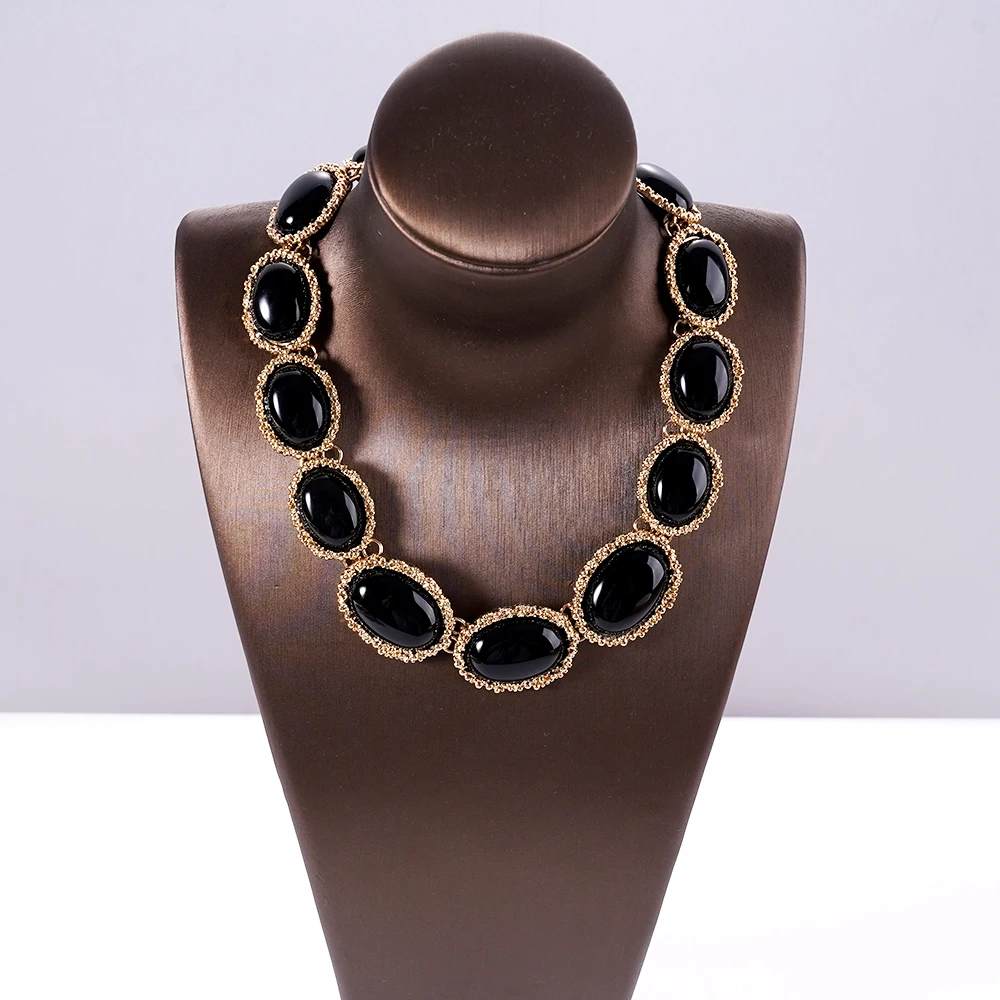 

Vintage Women's High-end necklace Fashionable Party Jewelry Classic Wedding Accessories Adjustable Collarbone Chain