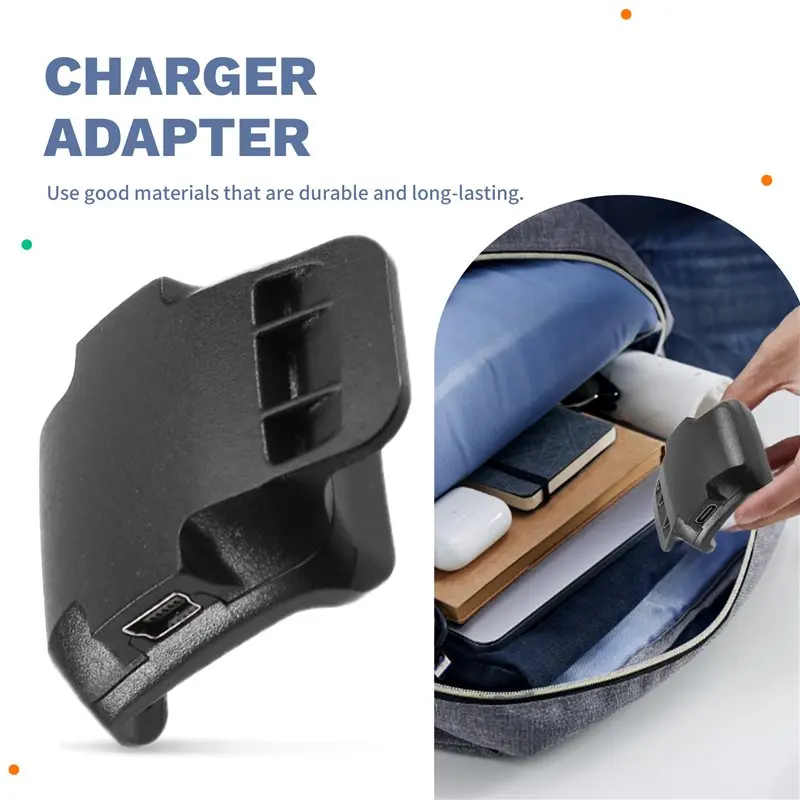 ABGI Power Convert Plug, Portable Type C Charging Adapter for Garmin Pet Delta Sport XC for Upland XC