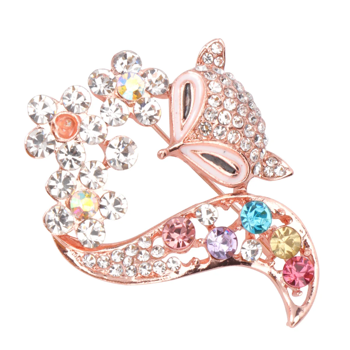 Simple and Stylish Corsage Pin Miss Boutonniere for Men Brooches Alloy Exquisite