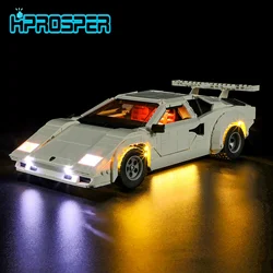 HPROSPER 5V Remote Control LED Light 10337(No Model) For Lamborghini Countach 5000 Quattrovalvole Light Up your Building Blocks