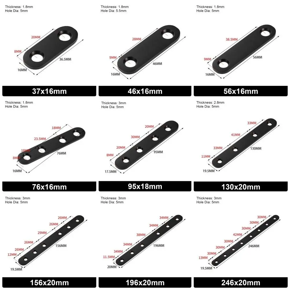 1 قطعة جديد 90 درجة ركيزة زاوية L-شكل ثقوب ثابتة الزاوية حامل الفولاذ المقاوم للصدأ إصلاح لوحة الأثاث الأجهزة