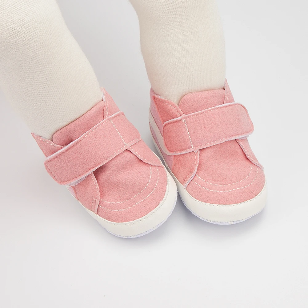 Scarpe da ginnastica sportive classiche in tela per bambini primi camminatori scarpe da neonato classiche con suola morbida antiscivolo per neonati