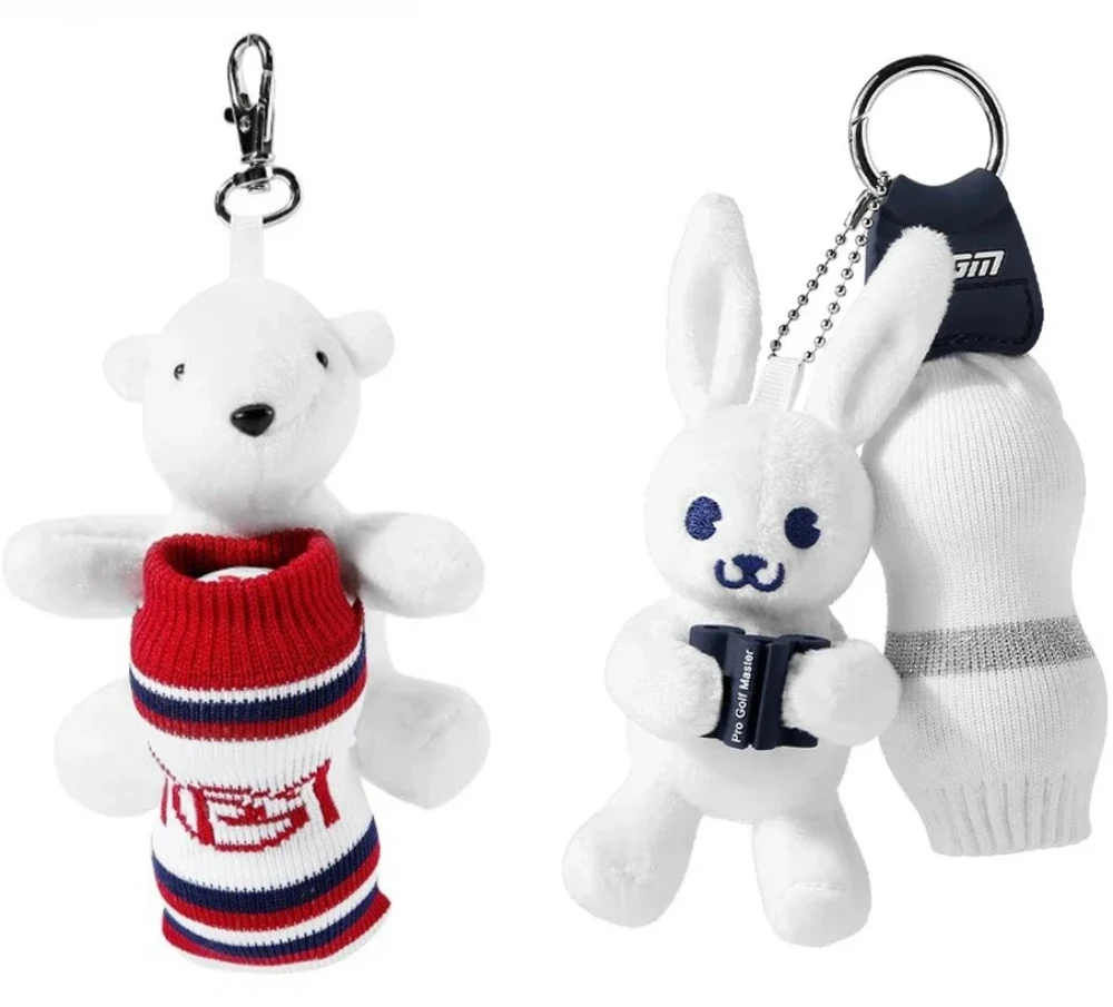 Mini Golf Ball Bag Doll Clip Can Be Hung on The Hand/golf Bag/Belt Hold 2 Ball Waist Bags QJ004