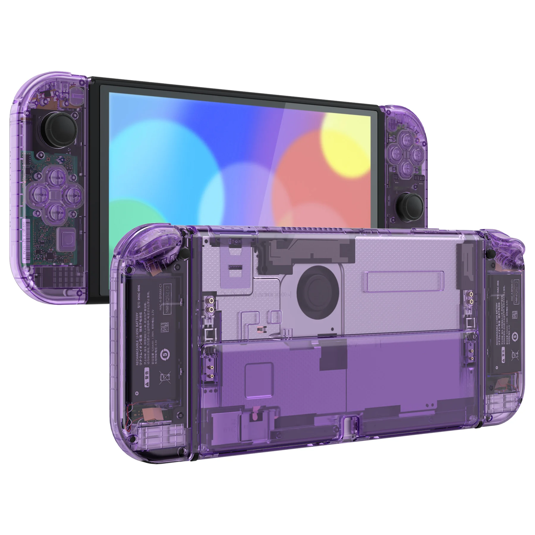 Ekstremalna niestandardowa pełna obudowa do przełącznika Nintendo Oded, zamienna płyta tylna podpórka i przyciski obudowy Joycon — zdjęcie produktu 7