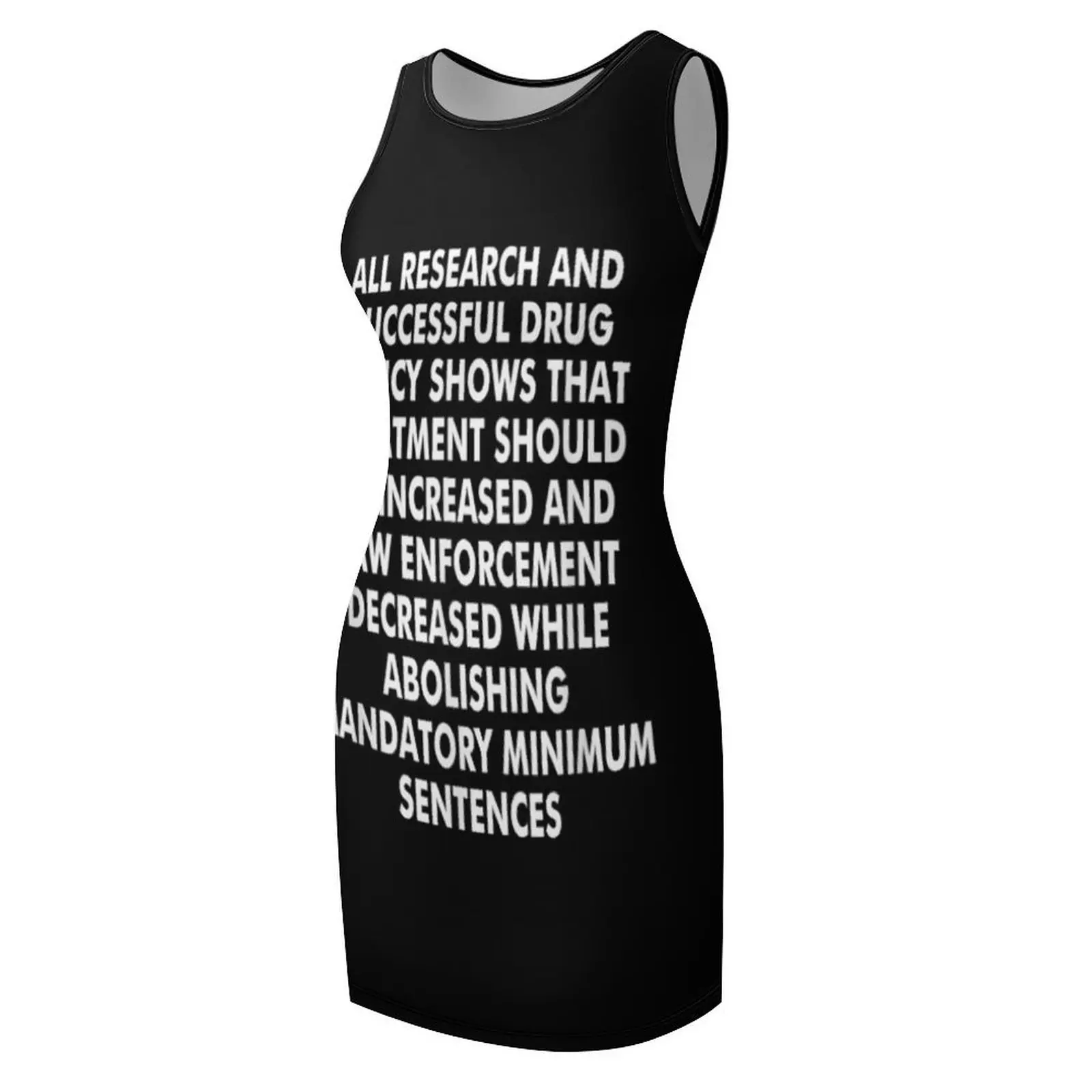 all research and successful drug policy t shirt Sleeveless Sundress party dress women elegant luxury women's evening dresses