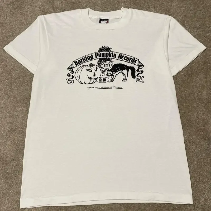 Barking Pumpkin Records Vintage 1990s Frank Zappa Tee Shirt SIZE L