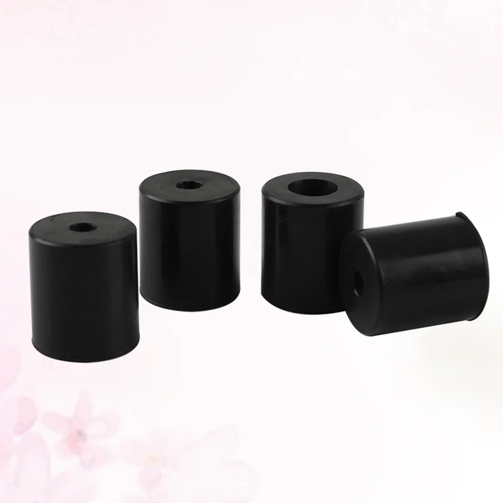 

Sturdy 3D Printer Leveling Column 18mm Black Heat-Resistant Silicone Buffer Durable Easy Install 3D Printer Leveling Parts