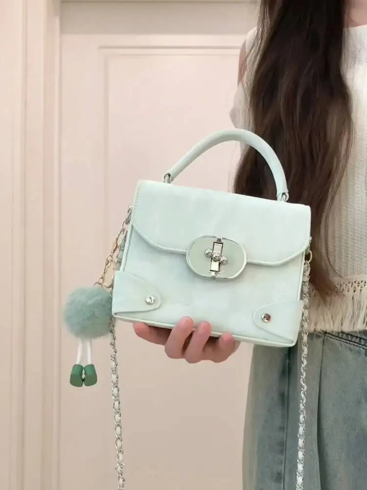 Bloom Sweet Cute Pink Y2k Hand Women Haruku Handle Chic Casual Messenger Bag Ladies Fairycore Aesthetic Crossbody Bags