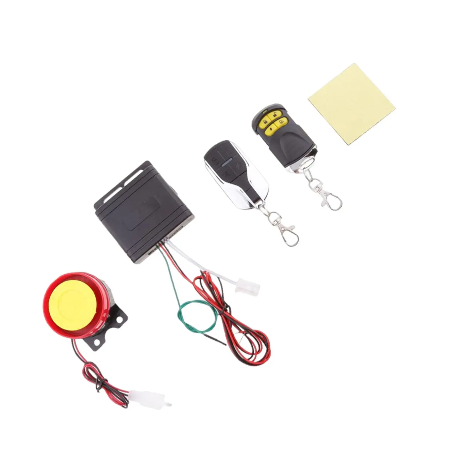 

Keyless Entry Motorcycle Alarm Security System Remote Control for Easy Installation Safety