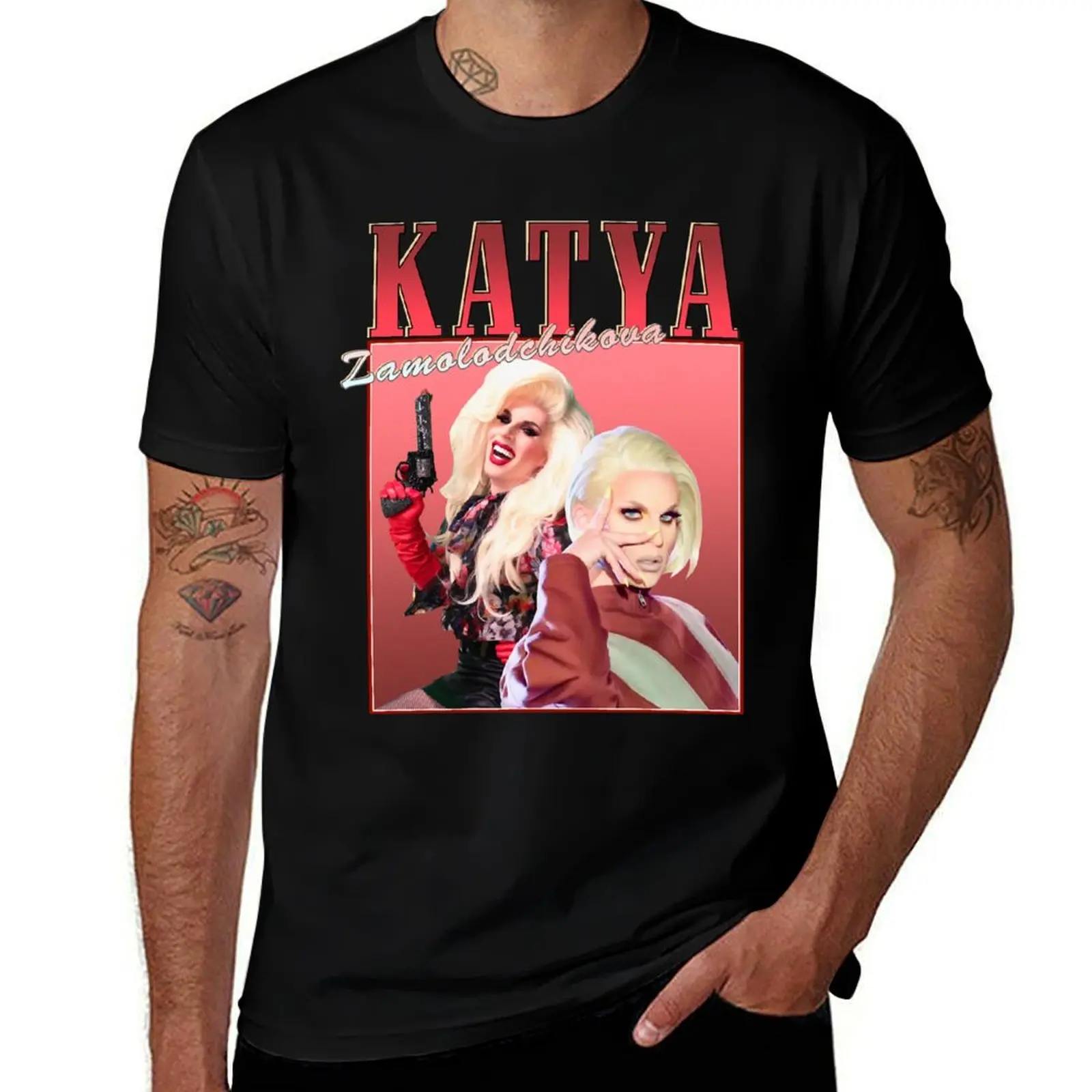 

Katya Zamolodchikova Retro Design T-Shirt t shirt personalised man graphic t shirt T-Shirt