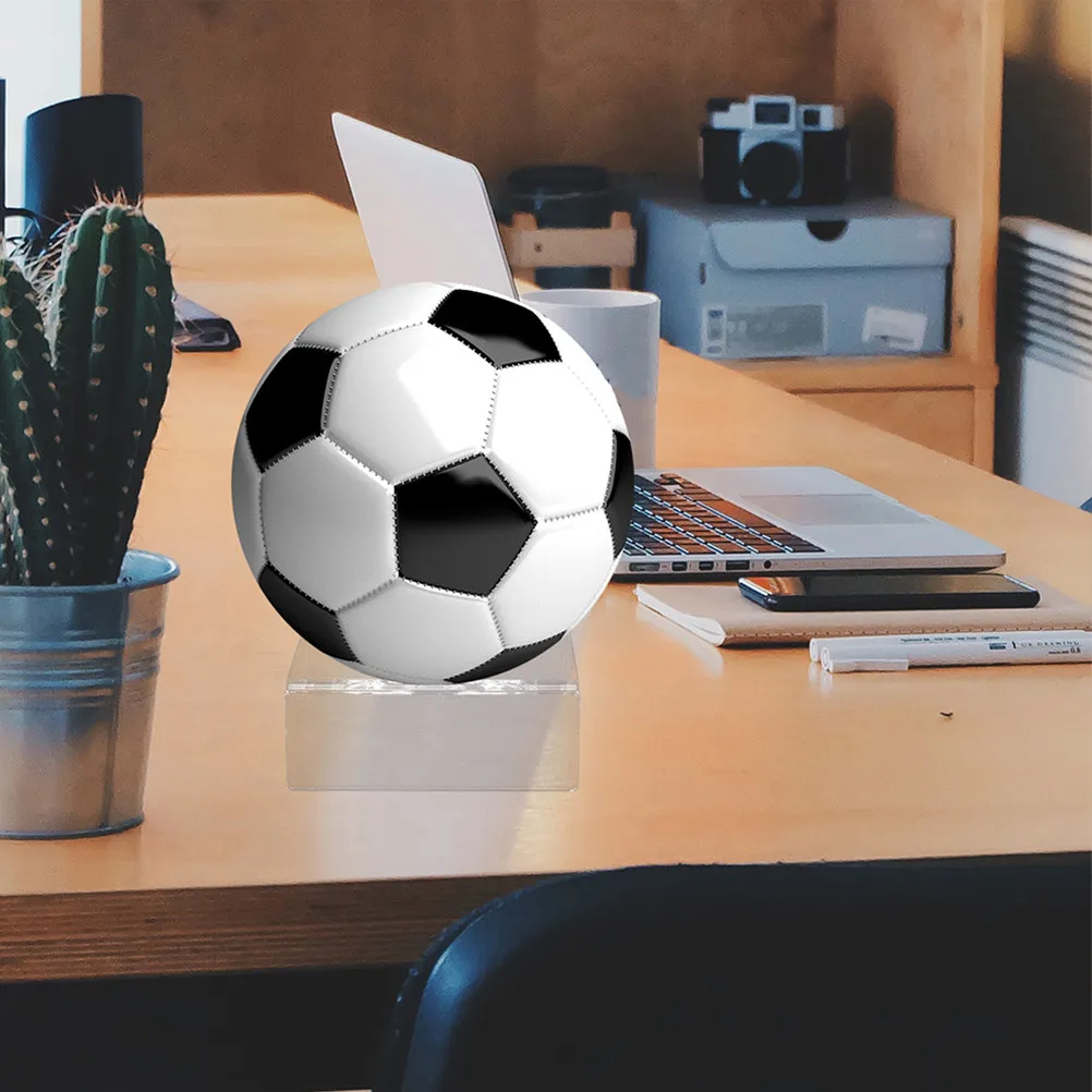 Transparent Acrylic Ball Stand Holder Basketball Football Volleyball Soccer Ball Display Rack Storage