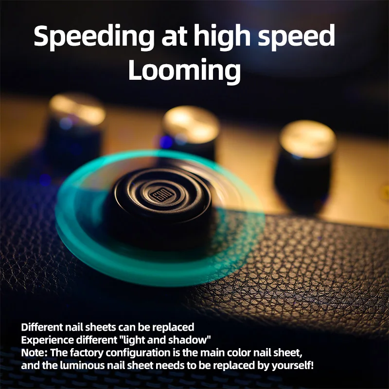 GAO Studio NAMPOO AIR Open Nail Gyro Fidget Spinner Office Desk Accessories Stress Relief Toy