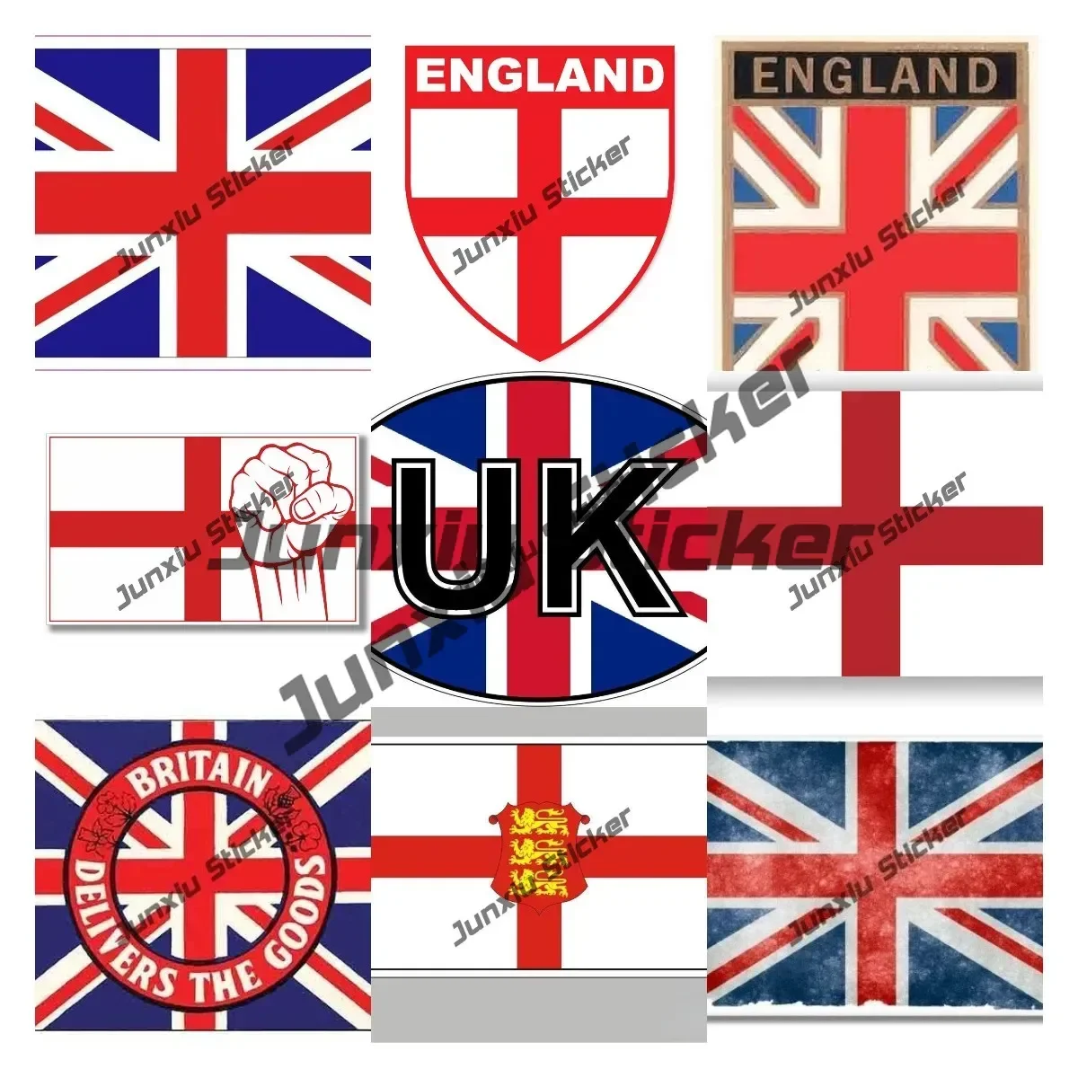 

The United Kingdom of Great Britain and Northern Ireland Flag Sticker Cambridge London Britain Country Decal Occlusion Scratch