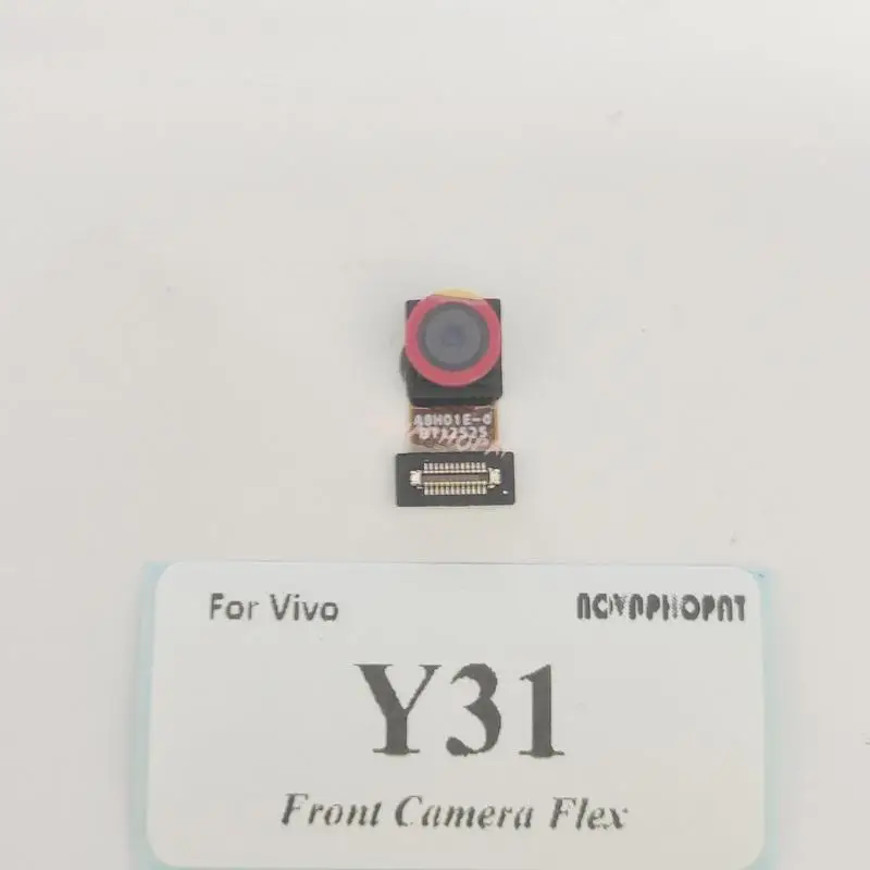 Novaphopat For Vivo Y31 Back Rear Big Main Camera Module / Front Small Camera Flex Cable Replacement