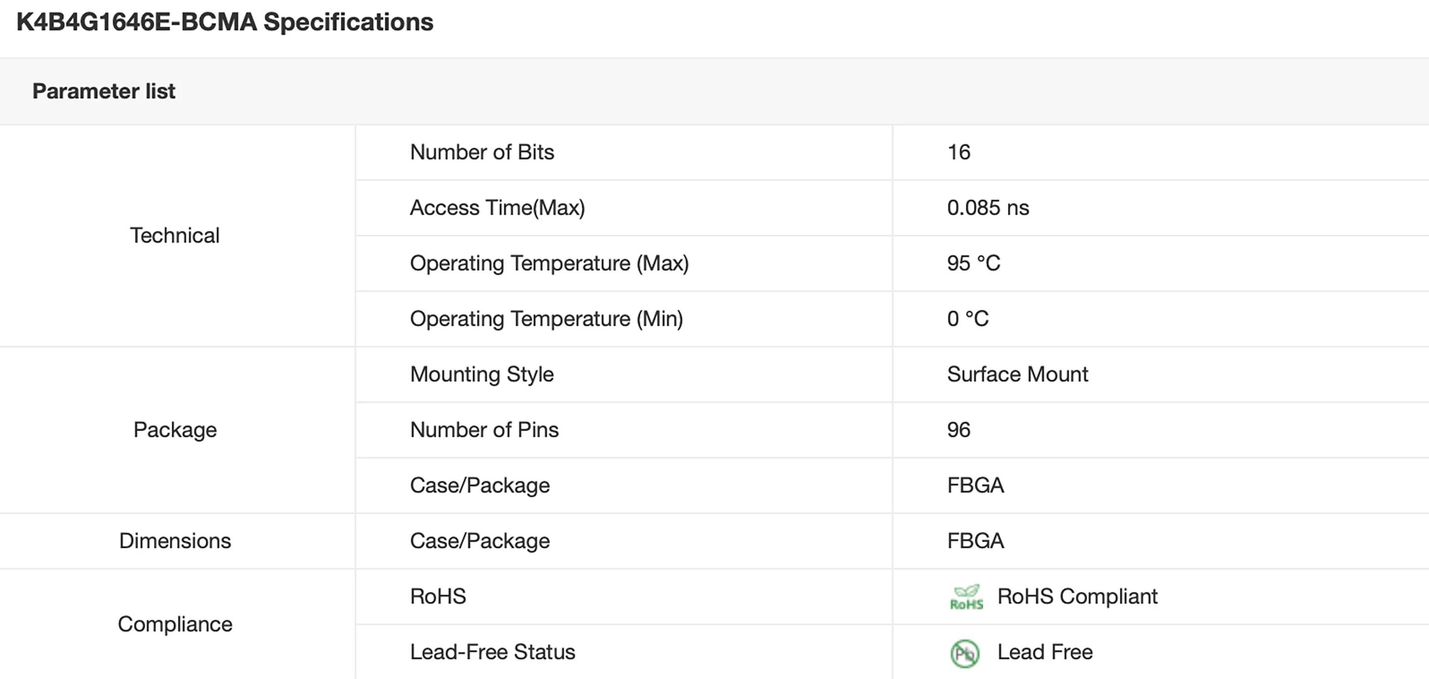 100% جديدة ومبتكرة K4B4G1646E-BCMA K4B4G1646E حزمة FBGA-96 DDR3 SDRAM 4G 256Mx16 1.5V SDRAM رقاقة الذاكرة IC في المخزون