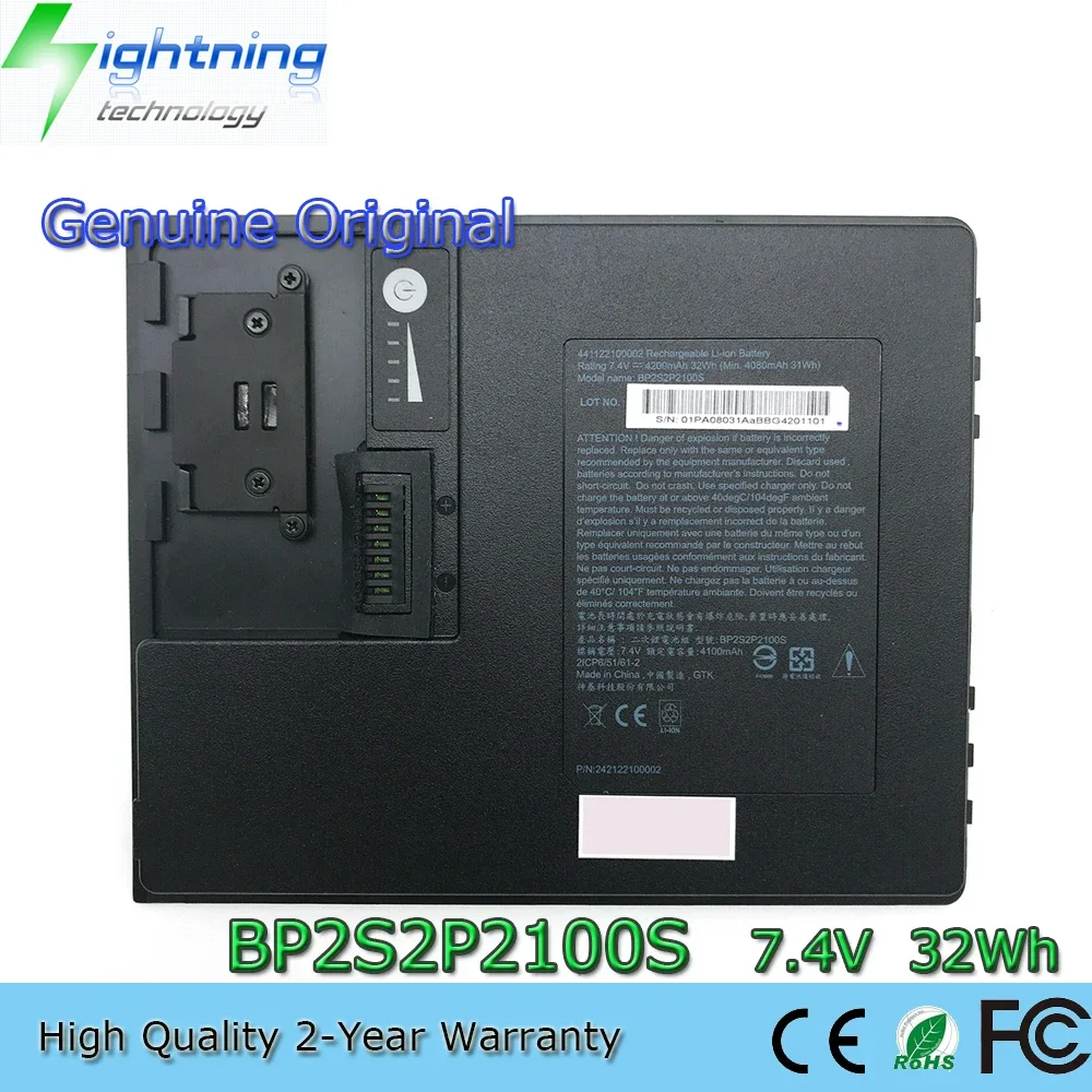 

New Original BP2S2P2100S 7.4V 32Wh Laptop Battery for Getac T800 G2 Rugged Tablet PC 441122100002 242122100002 etc
