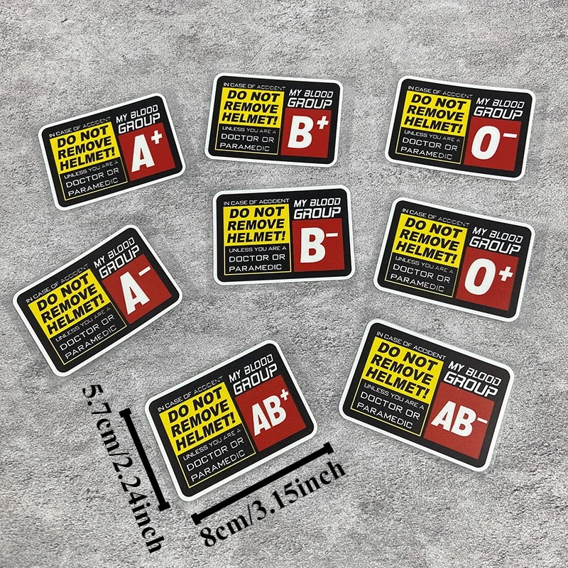 1 قطعة نوع الدم دراجة نارية ملصق مقاوم للماء ل موتو خزان الوقود خوذة هدية دراجة نارية الزجاج الأمامي واقية من الشمس شارات الفينيل