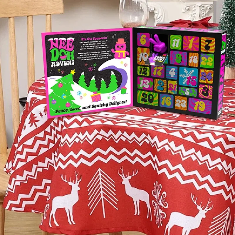 Adventskalender 2025, 24 Tage Überraschung, sensorisches Zappelspielzeug, Weihnachts-Countdown-Box mit zufälligem Bestes Geschenk, zufällige Blindbox