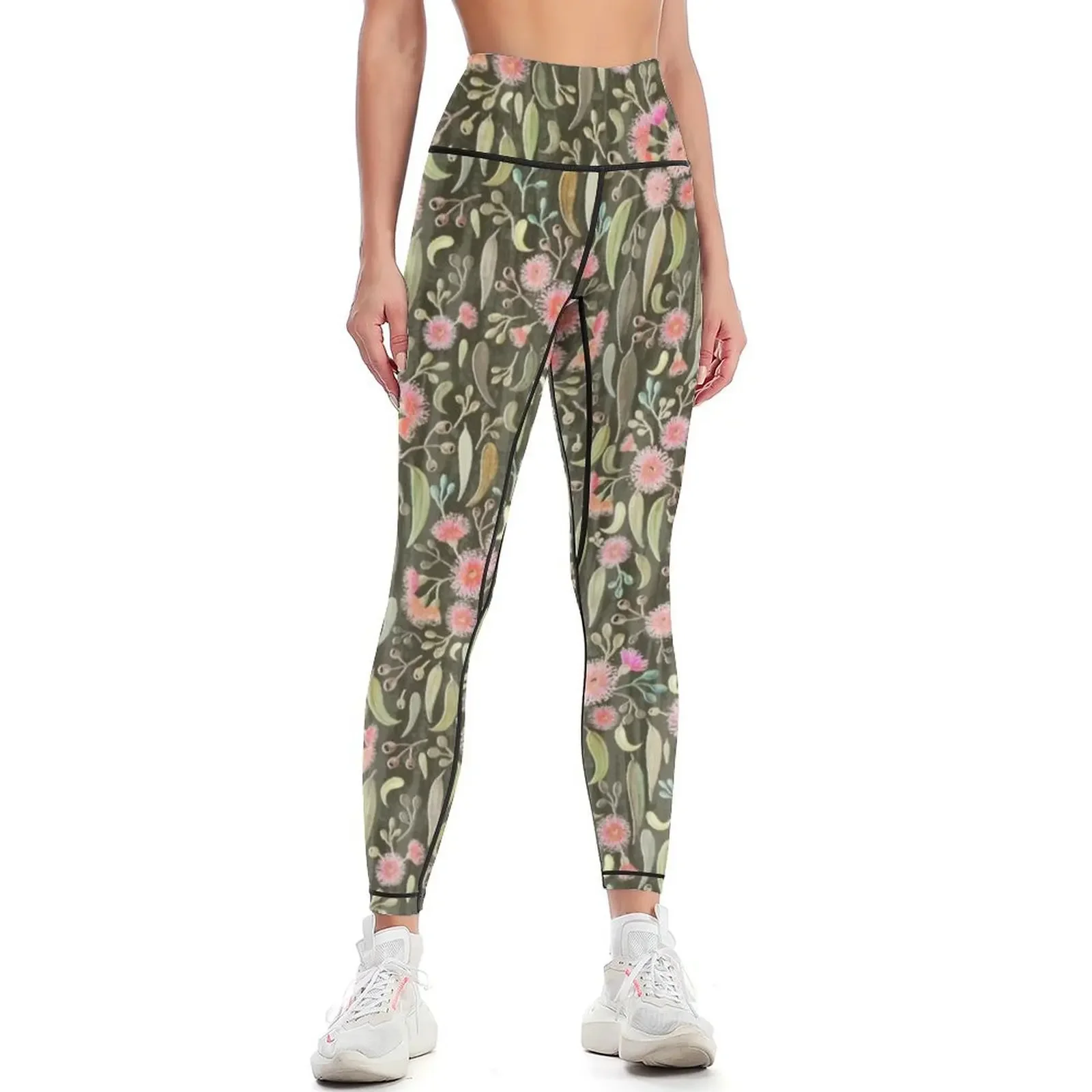 Australian Gumtree Blossom Leggings gym's sportswear Women's sports pants sport set Womens Leggings