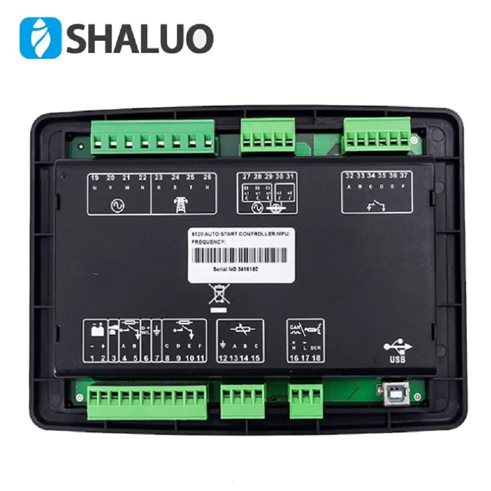 Smart Diesel Generator Spare Parts Control Panel Board Modules Genset Controller DSE 6120