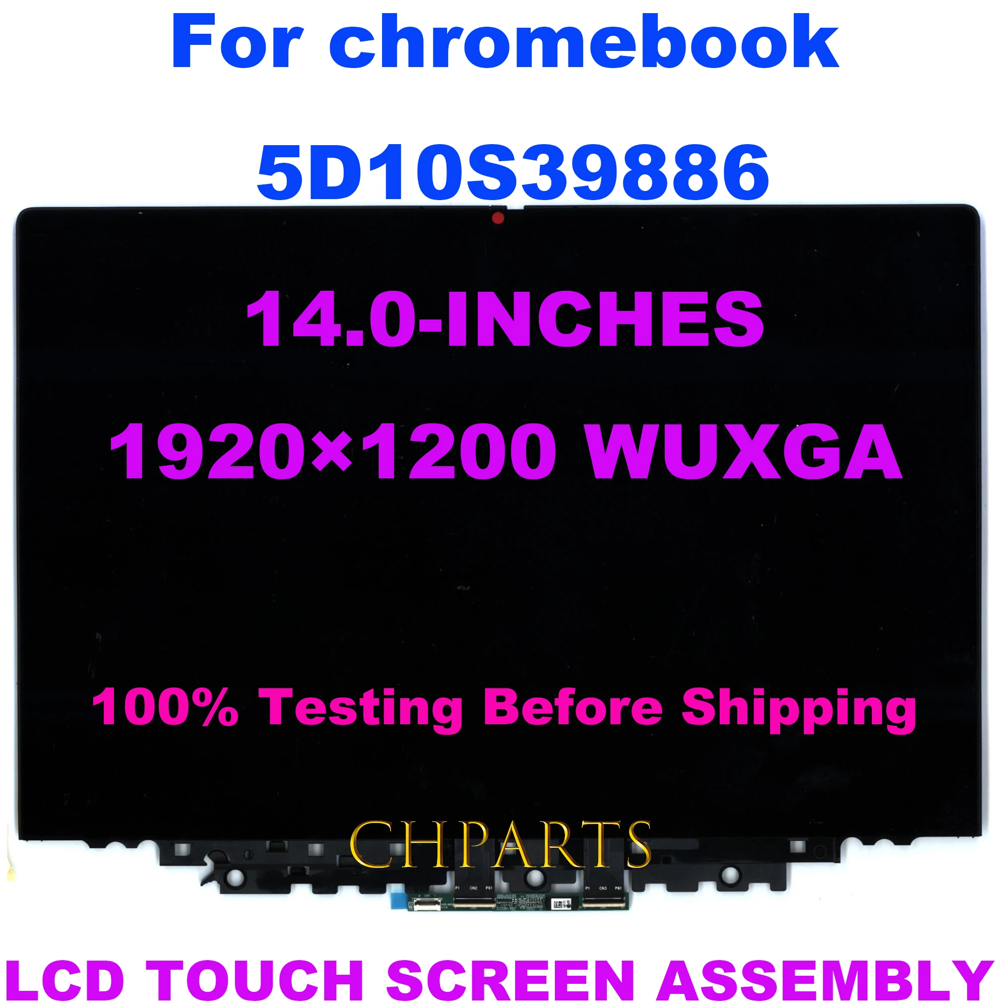 

14 "1920×1200 для Lenovo Flex 5 Chrome 14IAU7 82T5 83EK 5D10S39886 5D10S40054 ЖК-экран сенсорная сменная панель в сборе