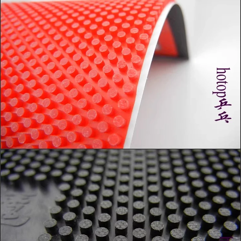 GLOBE Demon King 1/2 OX تنس الطاولة المطاط البثور الطويلة جزيئات متوسطة غير معالجة/الشفاء بينغ بونغ المطاط المفرد ITTF المعتمدة