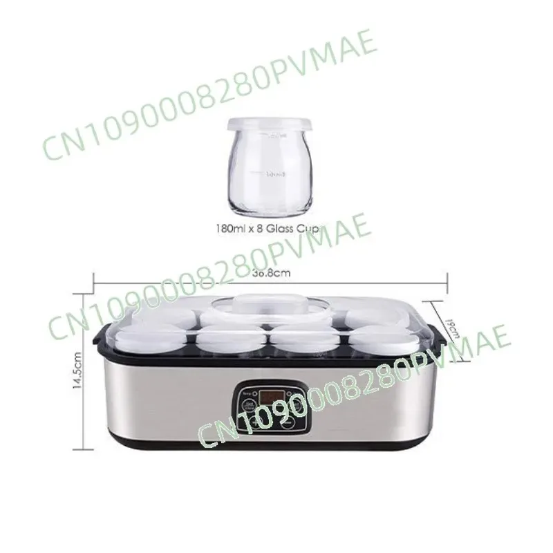 Electric Mini Ice Cream Maker - Multifunctional Split Cup Yogurt Fermenter for Pudding