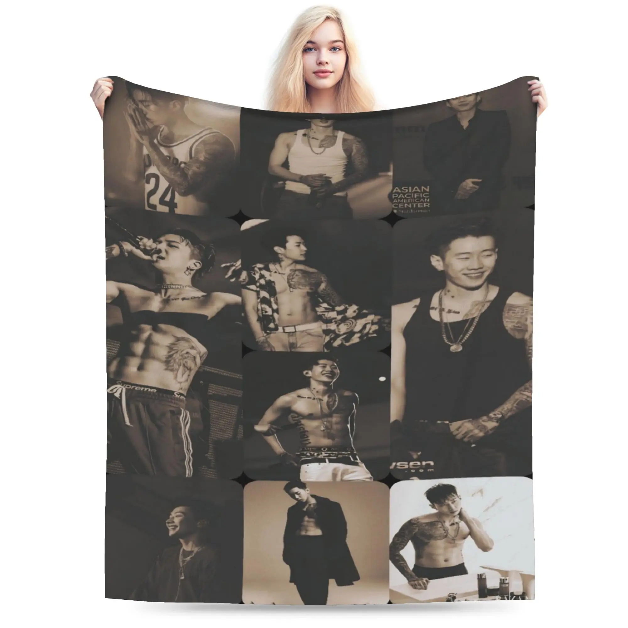 Jay Park  Blanket Super Soft Warm  Throw Blankets for Sofa 50x60 Inch Multi-size Plush Thin Quilt