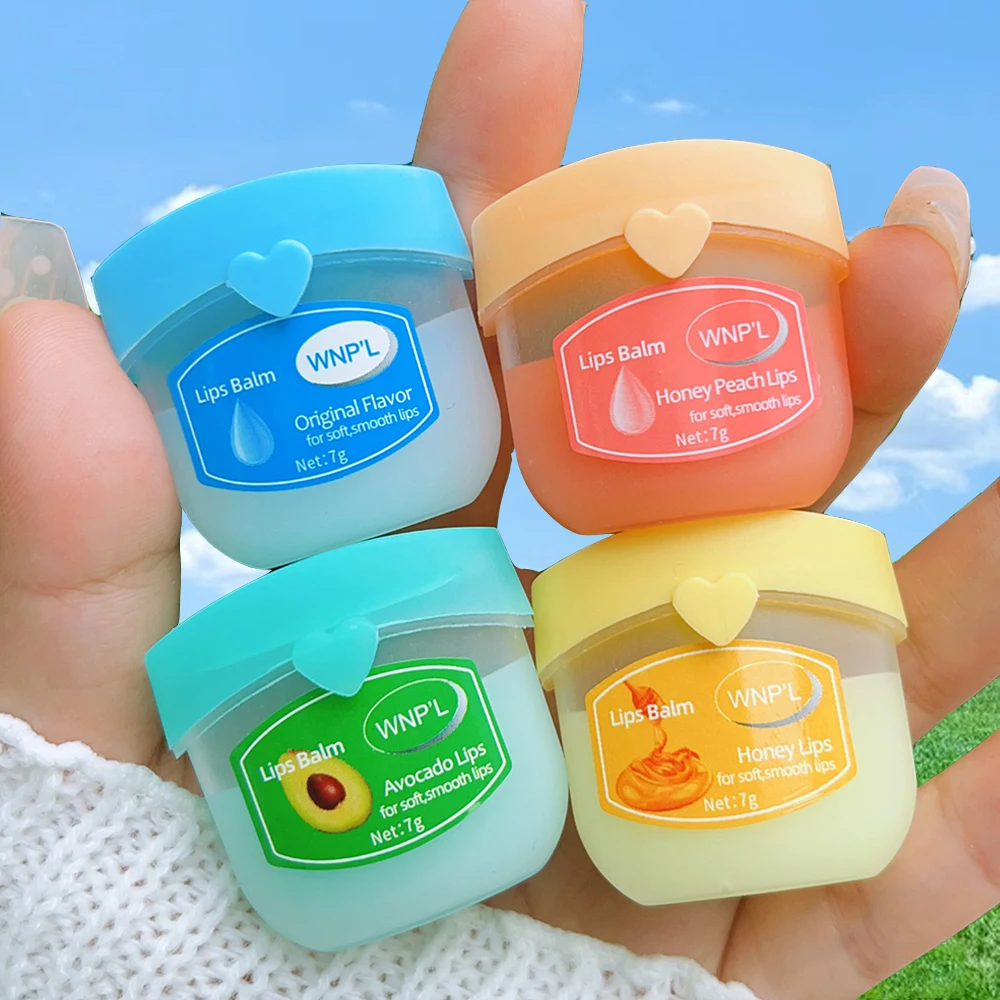 8/6/4pcs Lip Balm Set Moisturizing Lipstick Base Moisturizer Makeup Improves Lip Texture Long-Lasting Hydrat Lips Care Vaseline