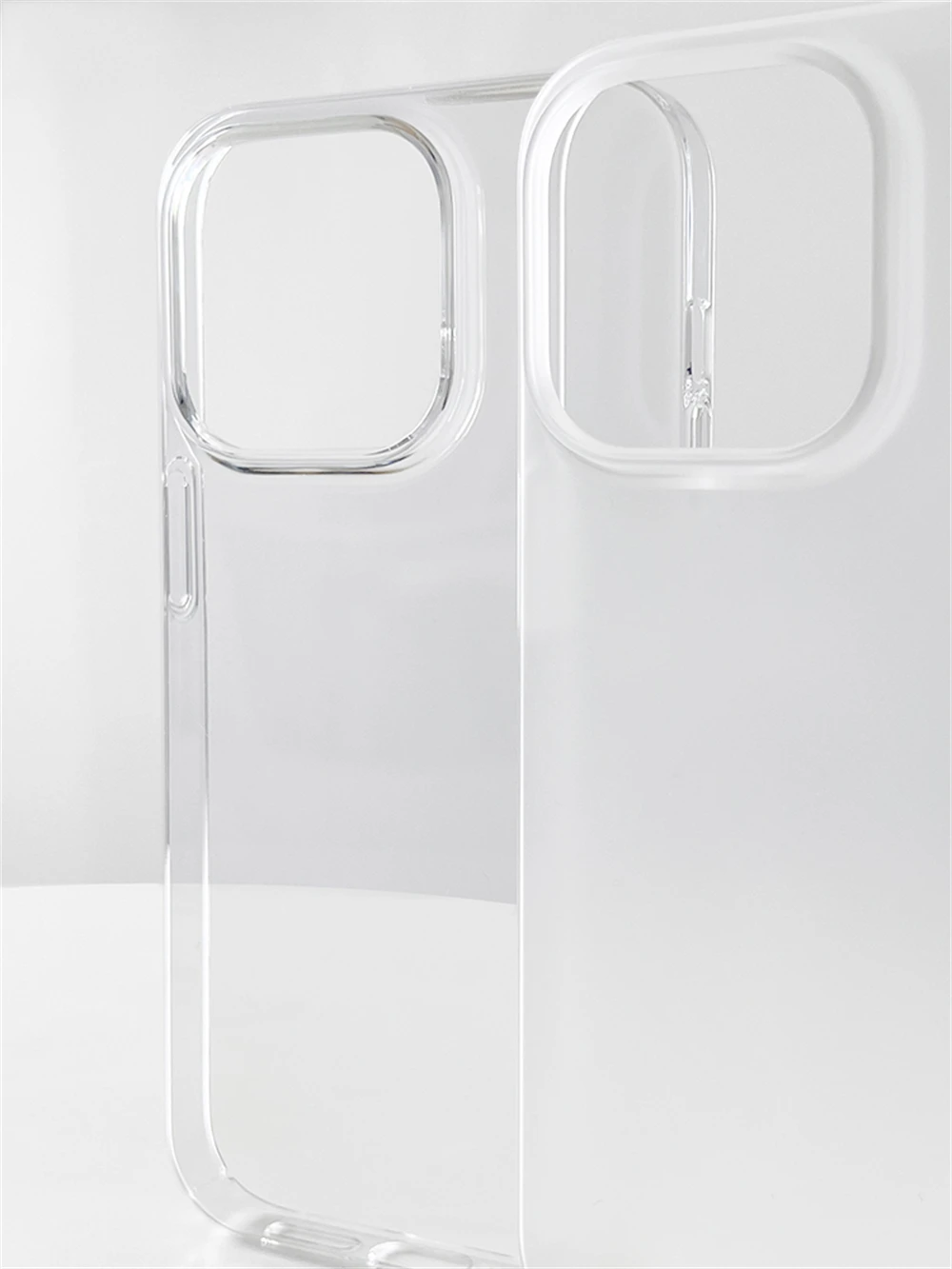 0,7 mm ultradünne, sandgestrahlte, mattierte Hart-PC-Hülle für iPhone 18 17 16 Pro Max 15 14 Plus 13 12, einfache transparente Abdeckung – Detail 8