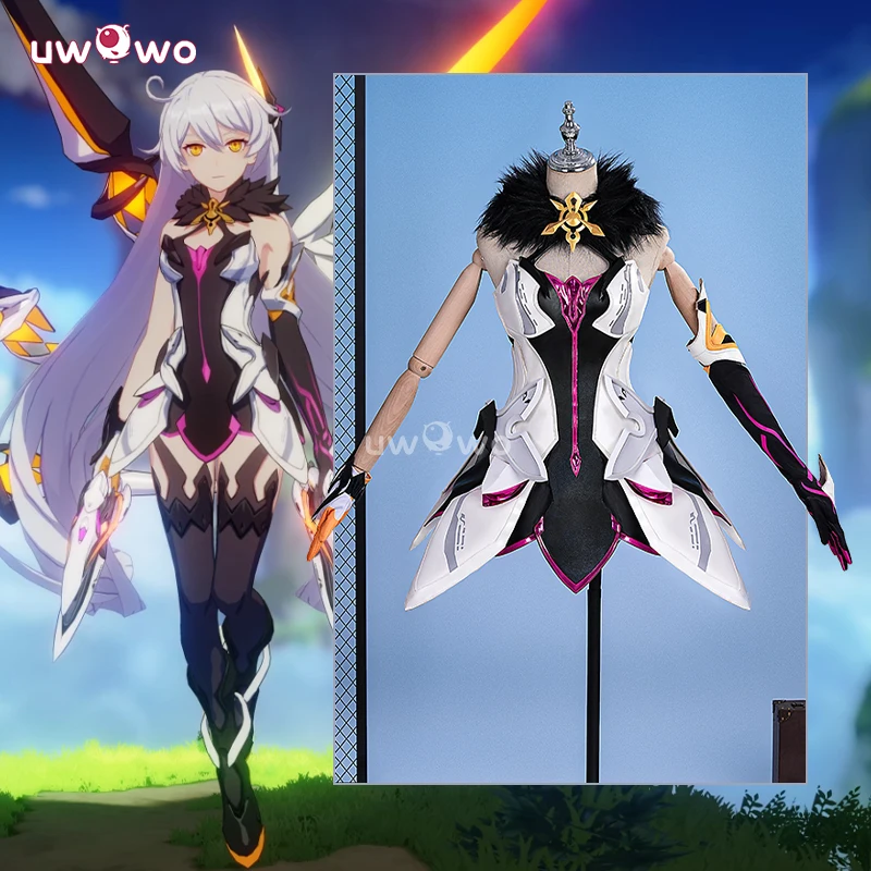 

UWOWO Kiana Cosplay Collab Series: Game Honkai Impact 3 Herrscher of the Void Kiana Cosplay Costume XS-2XL Halloween Cos