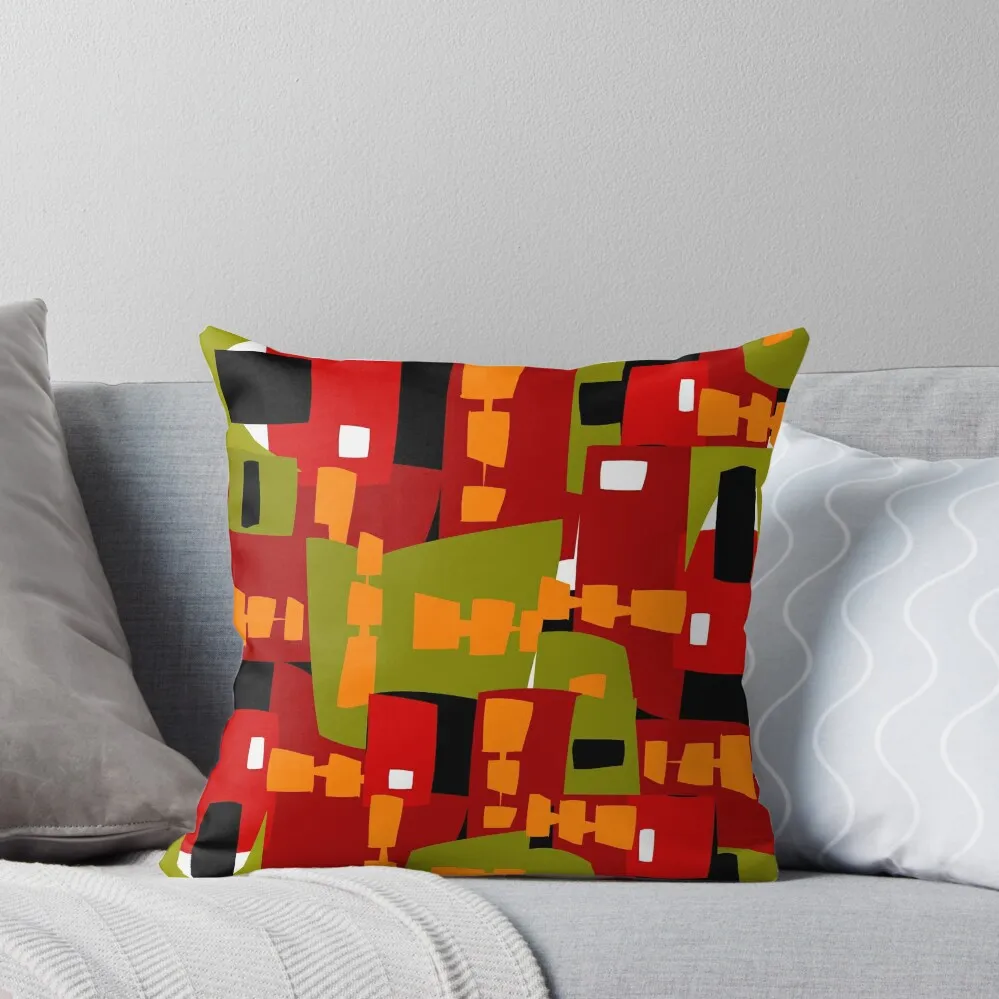 Mid-Century Wild Side Throw Pillow Sofa Cover Christmas Pillowcase Sofa Cushion Cover