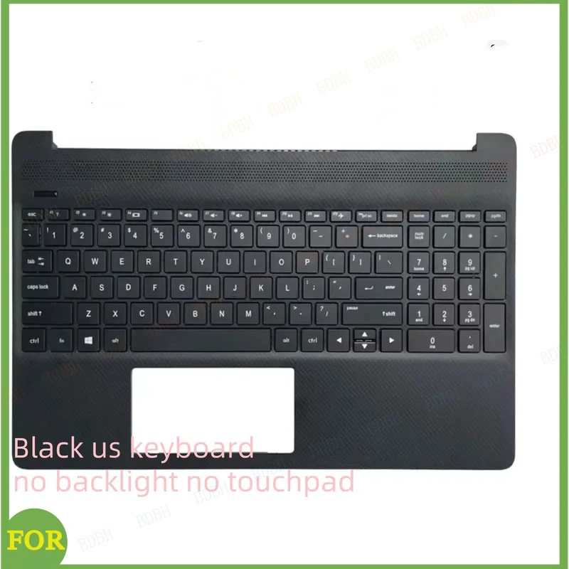NEW Original topcase  for HP 15-DY 15T-DY 15-EF 15S-FQ 15S-EQ TPN-Q222 TPN-Q230 US laptop keyboard Laptop Palmrest Case