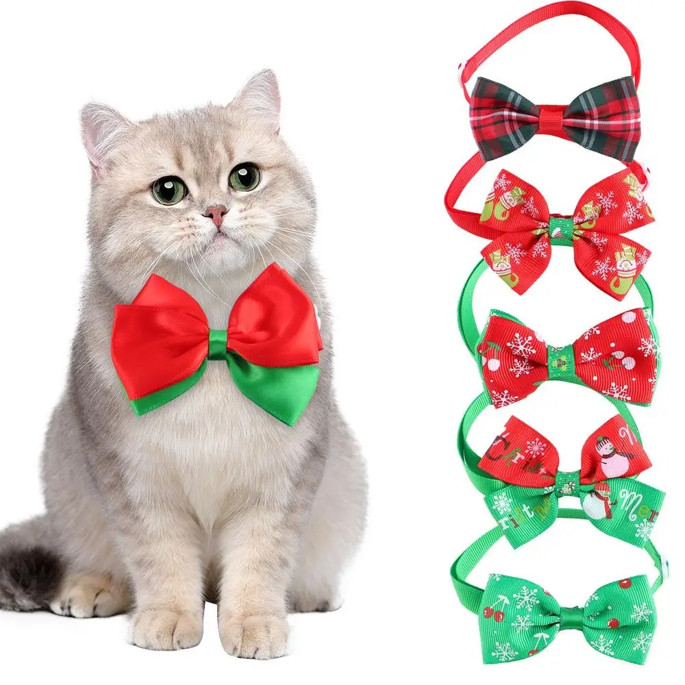 Ожерелье-с-пряжкой-шейный-ремешок-костюм-собаки-уход-за-кошками-галстук-бабочка-галстук-бабочка-для-собаки-ошейник-для-кошки-рождественское-украшение-для-собаки