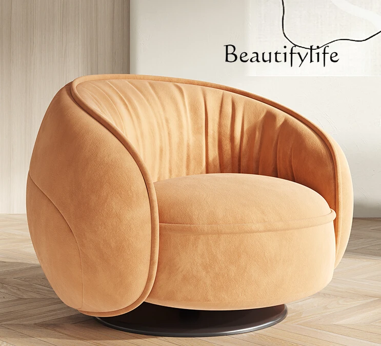 Quiet Wind Single-Seat Sofa Chair Living Room Modern Light Luxury Balcony Home Bedroom Leisure Chair