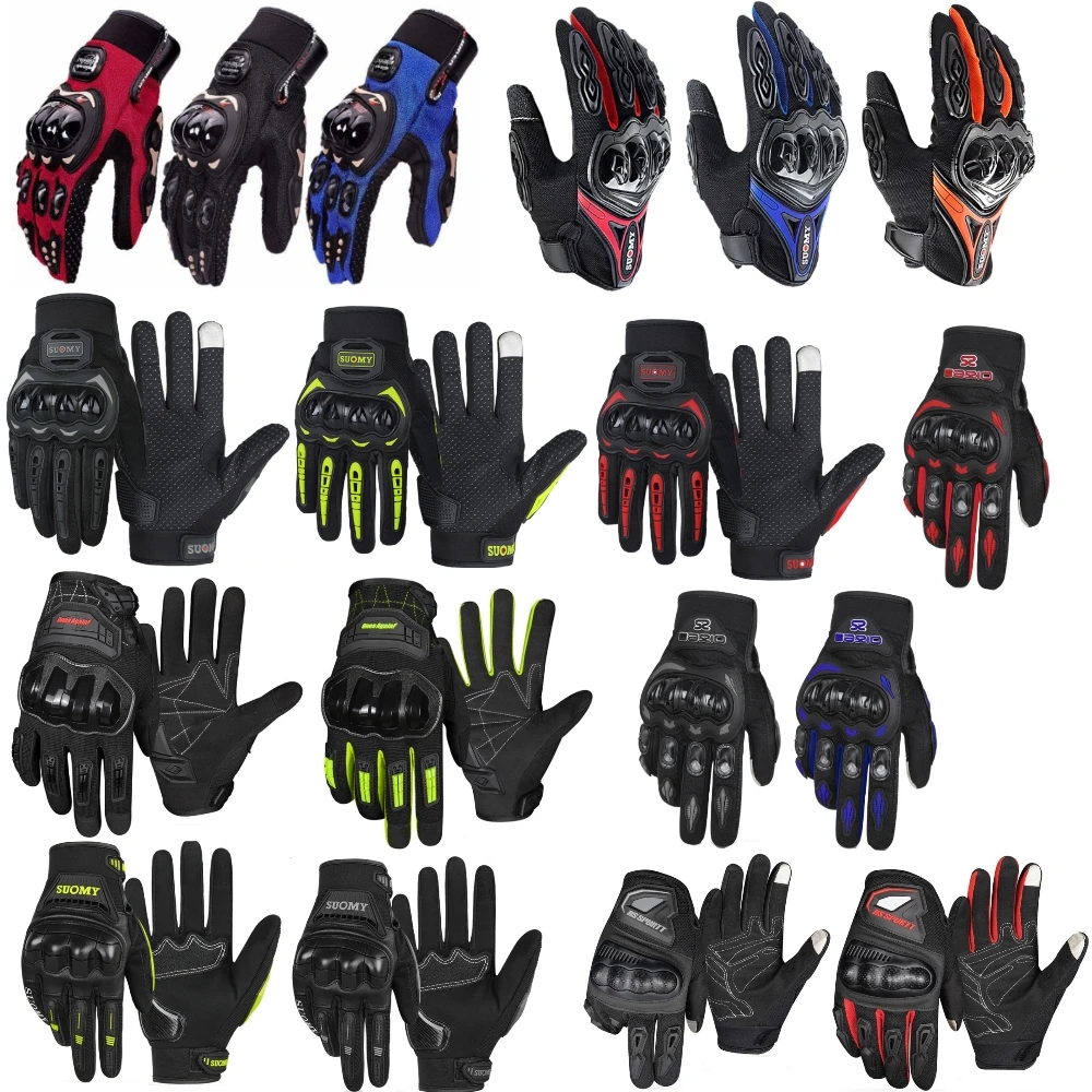 Sommer Motorrad atmungsaktiv verschleiß feste Reit handschuhe Anti-Fall Anti-Rutsch-Touchscreen Motorrad Motocross Handschuhe