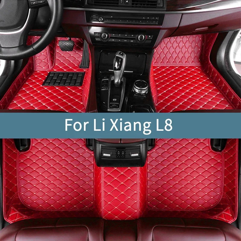 Car Floor Mats For Li Xiang L8  2022 2023 2024 2025 2026 2027 2028   Floor Mats For Cars Waterproof  Mat Accessories