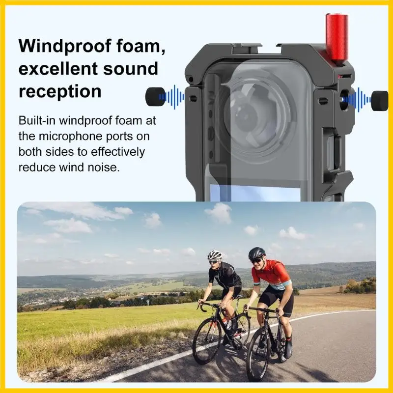 مكافحة قفص القفص المعدني لـ 360 Sports Camera Guard Shell