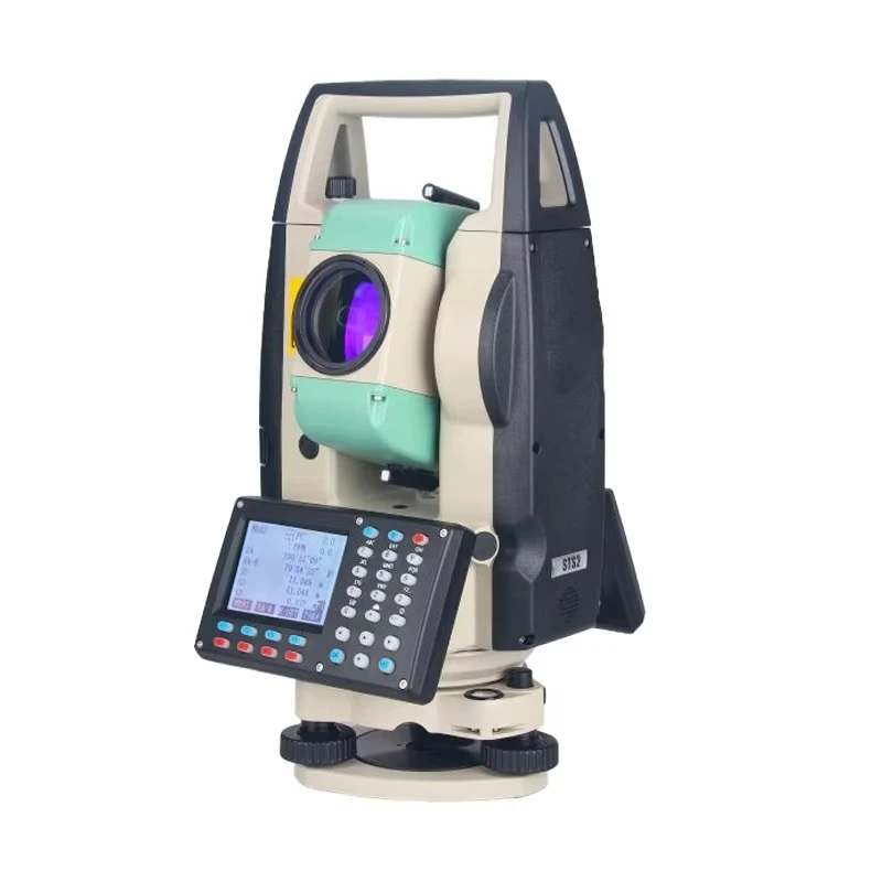 STS2 Total Station Horizontal Circle Temperature Compensation Easy Calibration Total Station Surveying Equipment