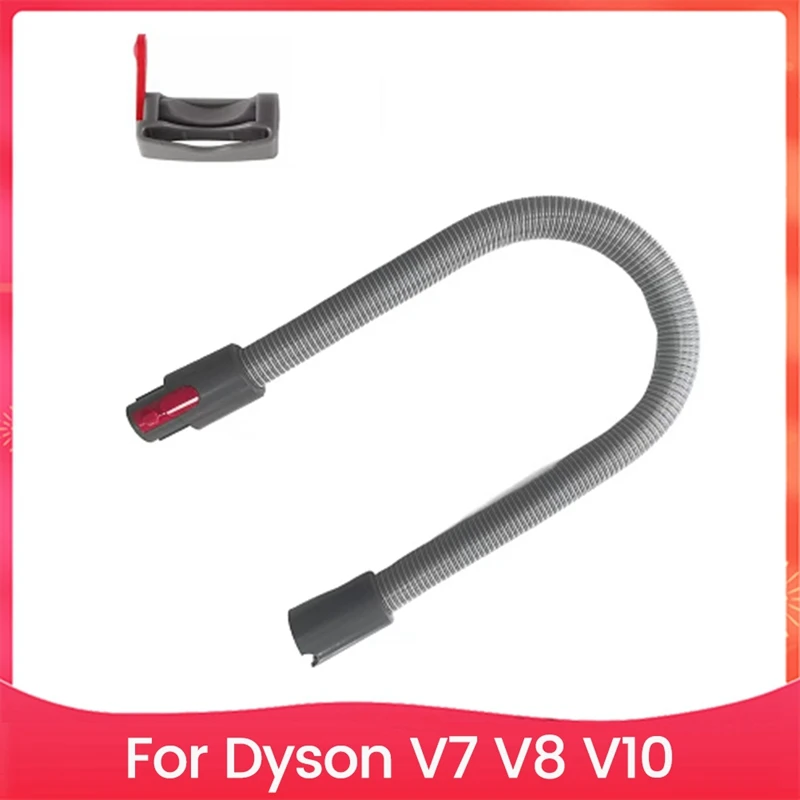 

Flexible Vacuum Hose Attachment And Switch Lock For Dyson V7 V8 V10 V11 V15 Vacuum Cleaner Accessories Extension Hose