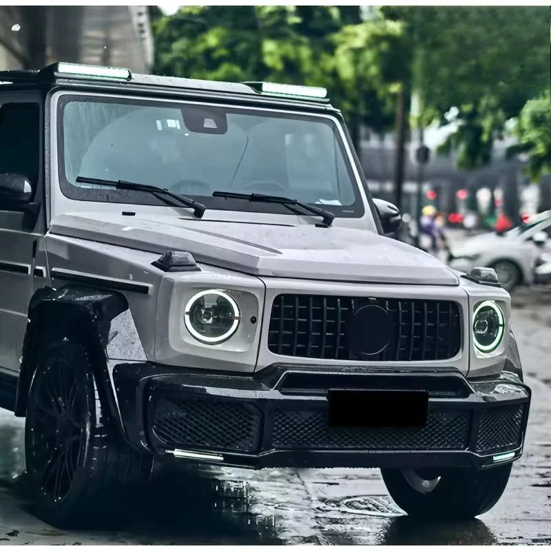Type B PP Auto Parts Body Kit with Bumper Fenders for Benz G-Class W464 G63 G500 2019-2024