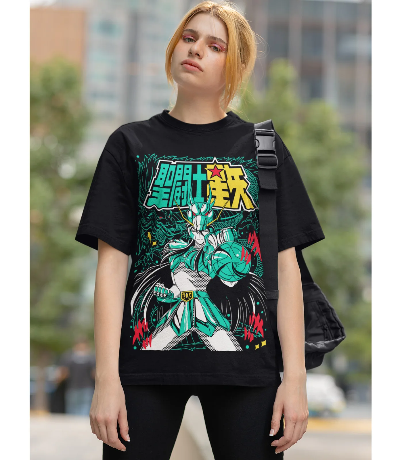 Dragon Shiryu Saint Seiya T-shirt knights of the zodiac,ikki,manga,anime,shun